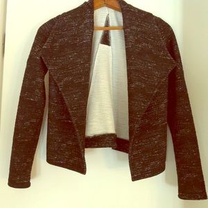 Cute crop blazer - never worn!